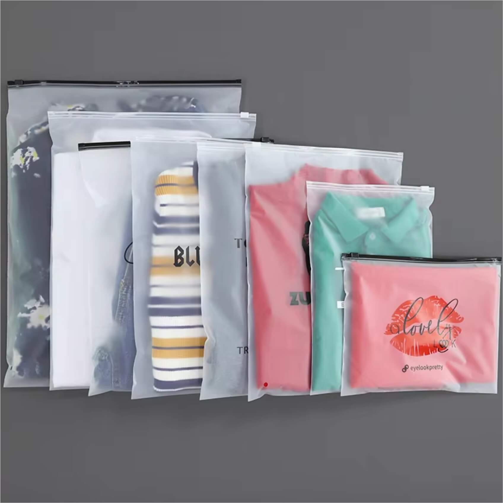 Printer Slider Zipper Bags